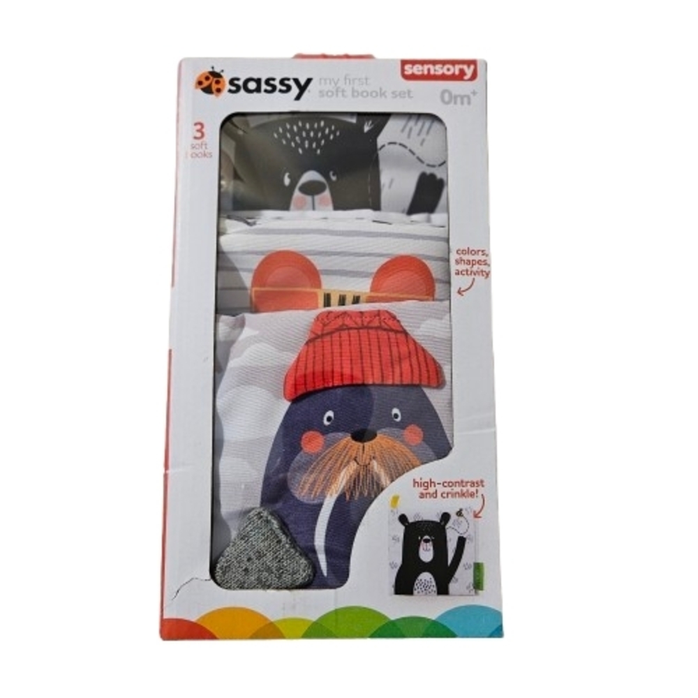 Sassy My First Soft Book Set